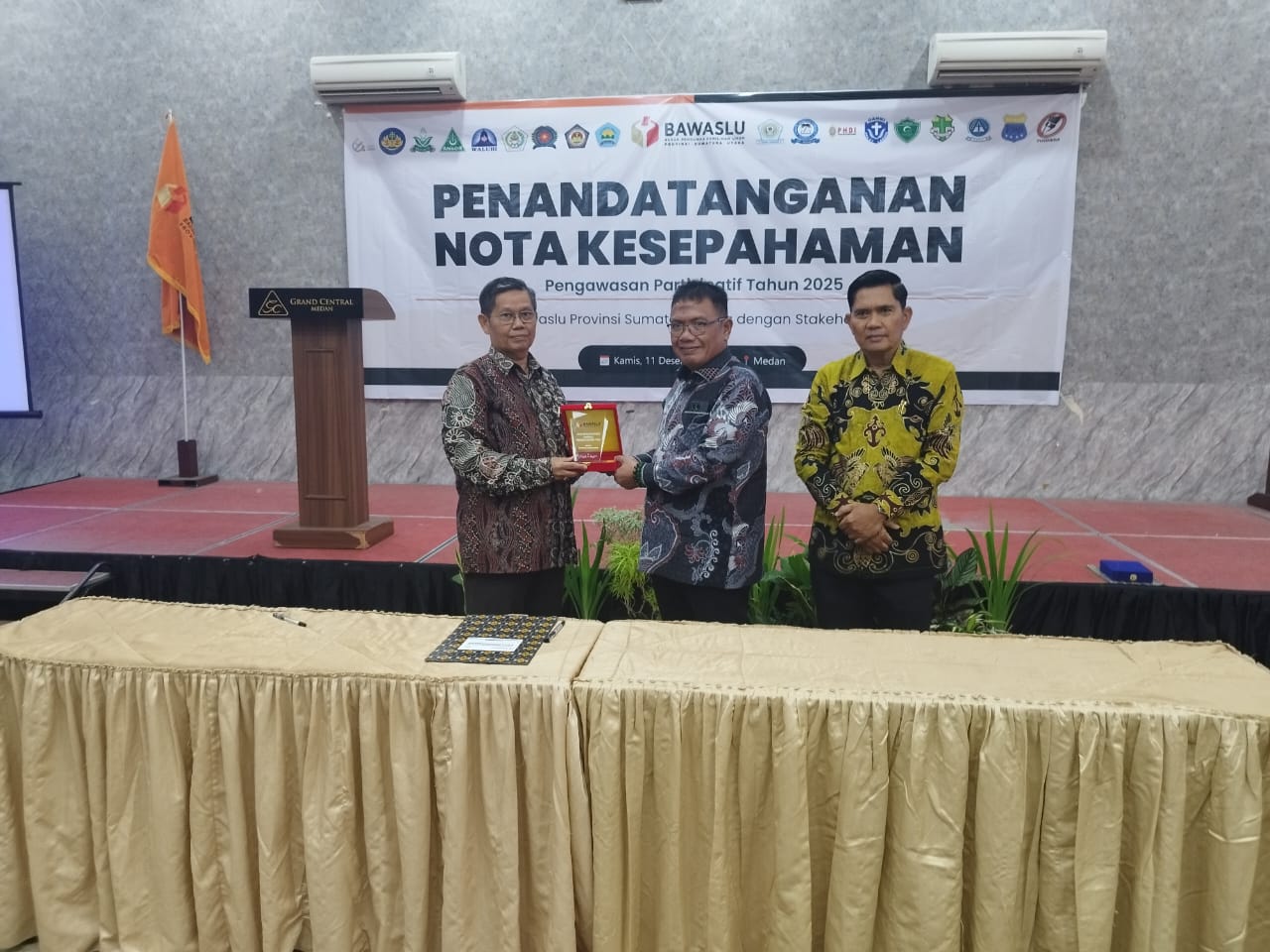 MoU UPMI dan Bawaslu Provinsi Sumatera Utara 2025